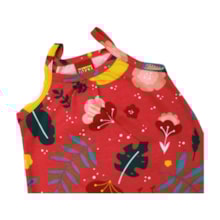 Conjunto Feminino Blusa Estampa Tucano e Shorts 1001275 - Kyly  