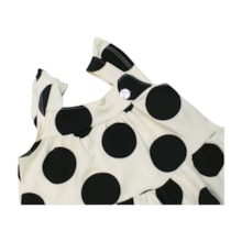 Conjunto Feminino Blusa Estampada Bolas e Shorts com Babado 2001268 - Milon    