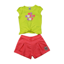 Conjunto Feminino Blusa happy e Shorts Moletinho 17157 - Boca Grande 