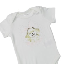 Conjunto Feminino Body com Strass Shorts Listrdo 2405 - Mini Moon