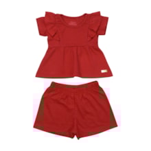 Conjunto Feminino com Babado 1405 - Bicho Bagunça