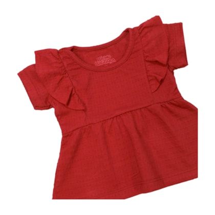 Conjunto Feminino com Babado 1405 - Bicho Bagunça