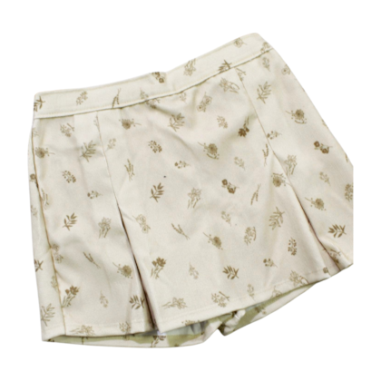 Conjunto Longo Blusa e Shorts Saia Veludo Cotele Estampado 55851 - Brandili Mundi   