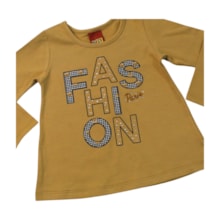 Conjunto Longo Blusa Estampa Fashion e Shorts 1001539 - Kyly