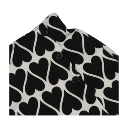 Conjunto Longo Blusa Estampa Love e Shorts 1001561 - Kyly