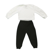 Conjunto Longo Blusa Strass e Calça com Brilho - 1464 - Le Petit