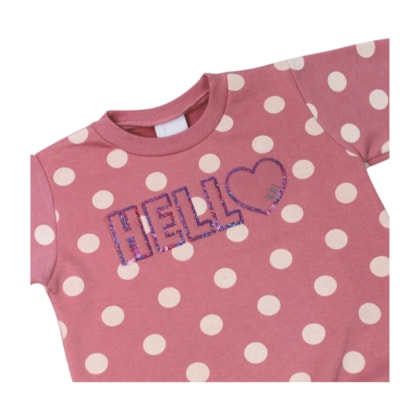 Conjunto Longo Blusão Bolas e Legging 12304 - Kaiani