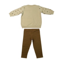 Conjunto Longo Blusão Estampa Coelha e Legging 60221 - Kely Kety