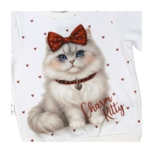 Conjunto Longo Blusão Estampa Gato e Legging A8153 - Alakazoo