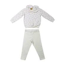 Conjunto Longo Blusão Estampado Laços e Legging 26122 - Rollu