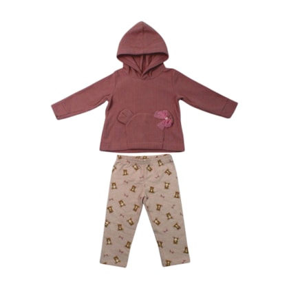 Conjunto Longo Blusão Soft Laço e Legging 37343 - Angerô