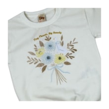 Conjunto Longo Feminino Blusa Buquê e Legging 9606 - Livy