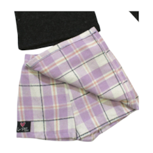 Conjunto Longo Feminino Blusa Canelada e Shorts 1461 - Le Petit 
