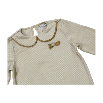 Conjunto Longo Feminino Blusa com Laço e Legging 65288 - Alakazoo 