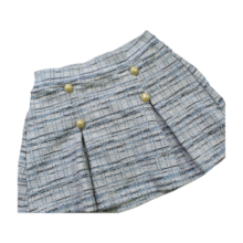 Conjunto Longo Feminino Blusa Coração e Saia Tweed 22857 - Glinny 