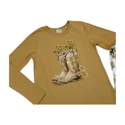 Conjunto Longo Feminino Blusa e Legging Floral 2000790 - Milon 