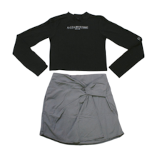 Conjunto Longo Feminino Blusa e Saia 2557 - Itgirl