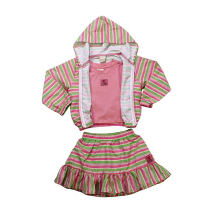 Conjunto Longo Feminino Blusa, Jaqueta e Saia 3 Peças 1458 - Le Petit 
