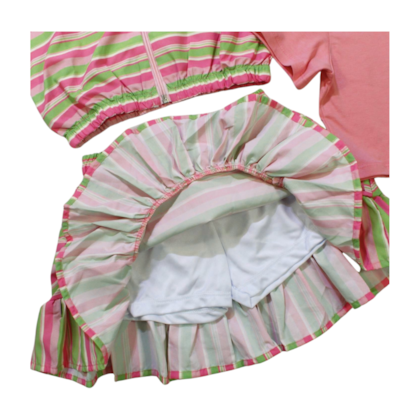 Conjunto Longo Feminino Blusa, Jaqueta e Saia 3 Peças 1458 - Le Petit 