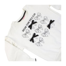 Conjunto Longo Feminino Blusa Laços e Legging Lisa 8344 - By Gus