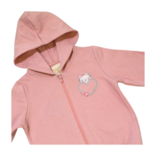 Conjunto Longo Feminino Blusão Aplique Bordado Gatinho e Legging 37012 - Angerô