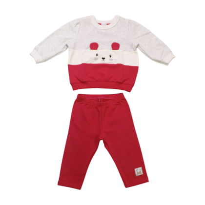 Conjunto Longo Feminino Blusão Carinha e Legging 12813 - Boca Grande 
