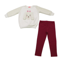 Conjunto Longo Feminino Blusão com Pelúcia e Legging 60473 - Kely Kety 