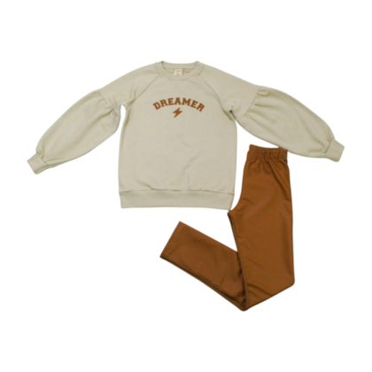 Conjunto Longo Feminino Blusão  Dreamer e Legging 37061 - Angerô 