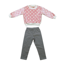 Conjunto Longo Feminino Blusão e Legging Bolas 395648 - Vrasalon 