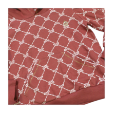 Conjunto Longo Feminino Blusão Estampa Laços e Legging 22851 - Glinny  