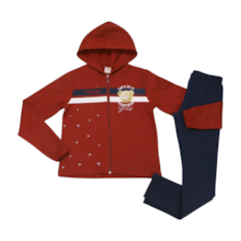 Conjunto Longo Feminino Blusão Estampa Urso e Legging 55582 - Brandili    