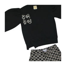 Conjunto Longo Feminino Blusão Laço e Legging 37020 - Angerô 