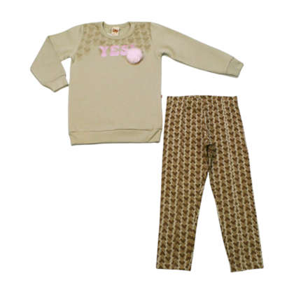 Conjunto Longo Feminino Blusão Yes! e Legging 9031 - Livy 