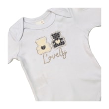 Conjunto Longo Feminino Body e Calça Urso 2201 - Mini Moon