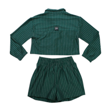 Conjunto Longo Feminino Camisa Short Saia 2491 - itgirl   
