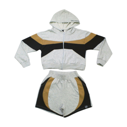 Conjunto longo Feminino com Shorts 2578 - Itgirl 