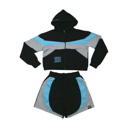 Conjunto longo Feminino com Shorts 2578 - Itgirl 