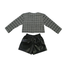 Conjunto Longo Feminino Shorts e Blusa com Bolso 1466 - Le Petit 
