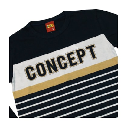 Conjunto Longo Masculino Camiseta Estampa Concept e Calça Moletom 1001620 - Kyly