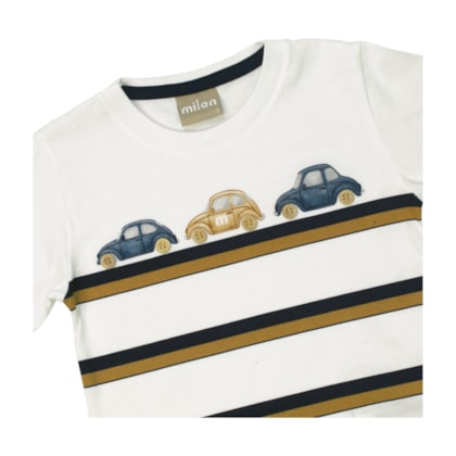 Conjunto Longo Masculino Camiseta Malha e Calça Moletom  2001526 - Milon