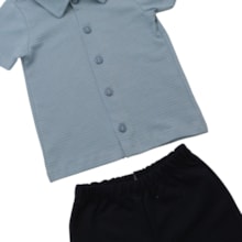 Conjunto Masculino Camisa e Bermuda Moletinho 302874 - Rovitex