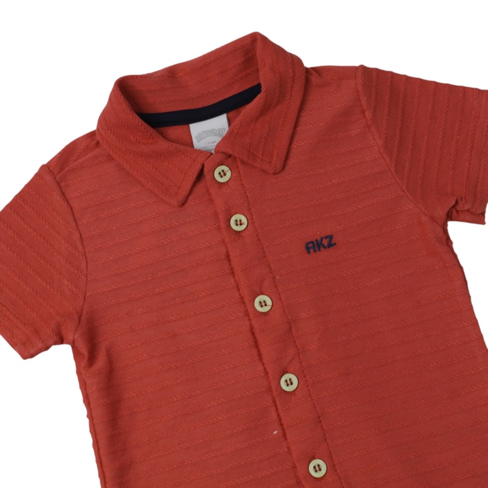Conjunto Masculino Camisa e Bermuda Moletinho A5327 - Alakazoo