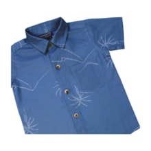 Conjunto Masculino Camisa Estampa Palmeiras e Bermuda Sarja 405485 - Vrasalon  