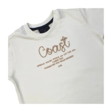 Conjunto Masculino Camiseta Coast e Bermuda Moletom - 6403 - Lp Kids  