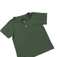 Conjunto Masculino Camiseta com Botões e Bermuda Moletinho A0541 - Alakazoo