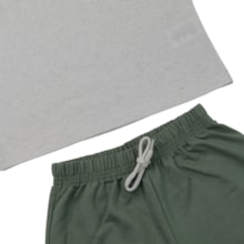 Conjunto Masculino Camiseta Coqueiro e Bermuda Moletinho 15295 - Hrradinhos