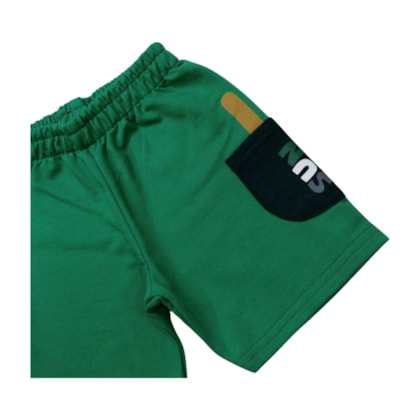 Conjunto Masculino Camiseta e Bermuda Estampa Sun 1001065 - Kyly  