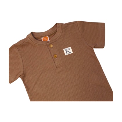 Conjunto Masculino Camiseta e Bermuda Listrada 9428 - Time Kids