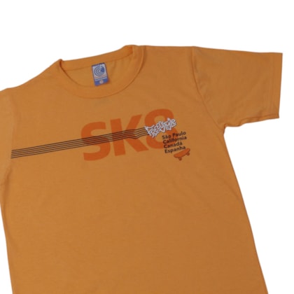 Conjunto Masculino Camiseta e Bermuda Moletinho Estampado Sk8 3100 - Cleomara