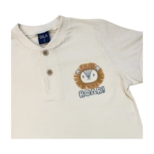 Conjunto Masculino Camiseta e Bermuda Moletinho Listrada 04668 - Dila 